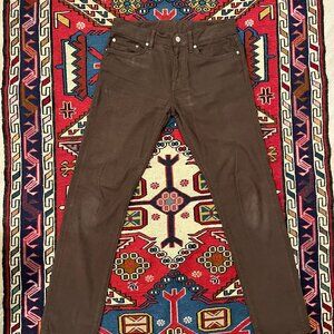 Outerknown TOWNES 5-POCKET CORD PANT BISON - Men's 29x30"